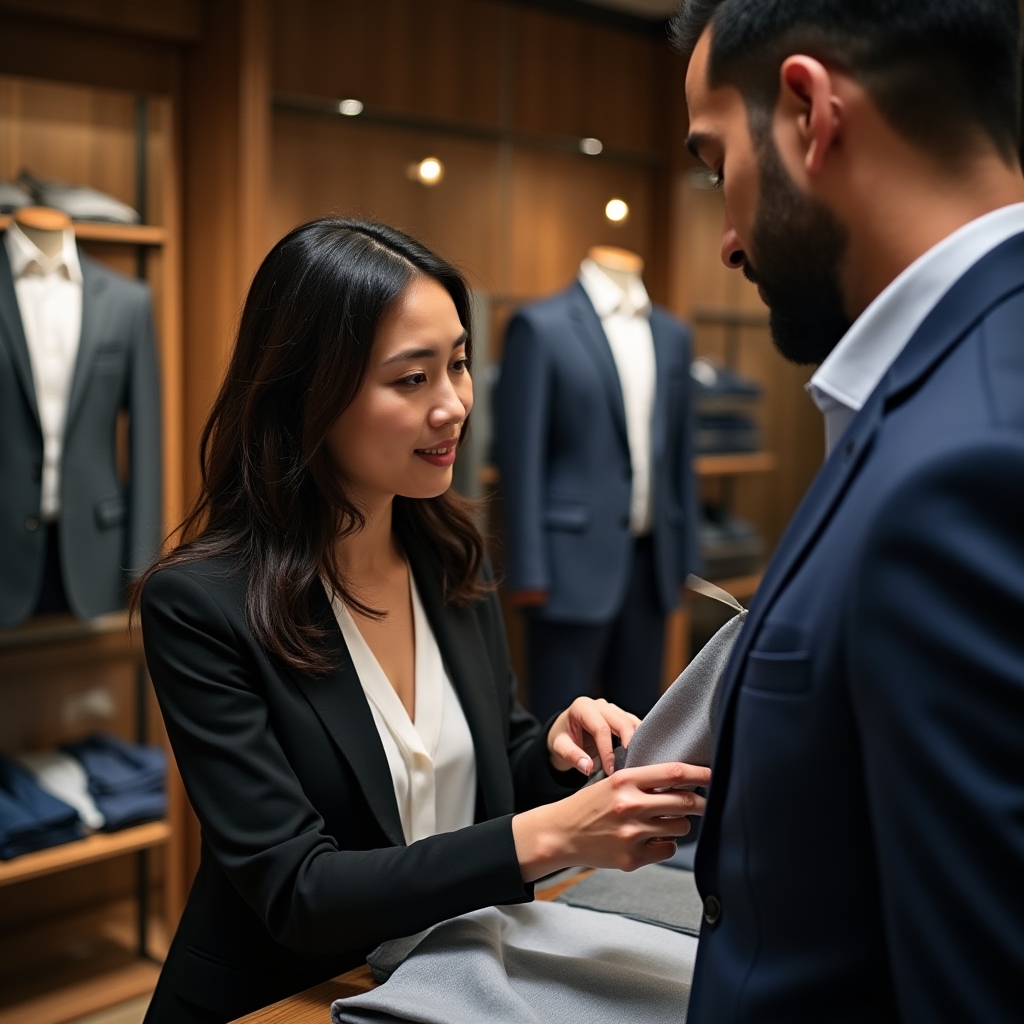 In-person styling session